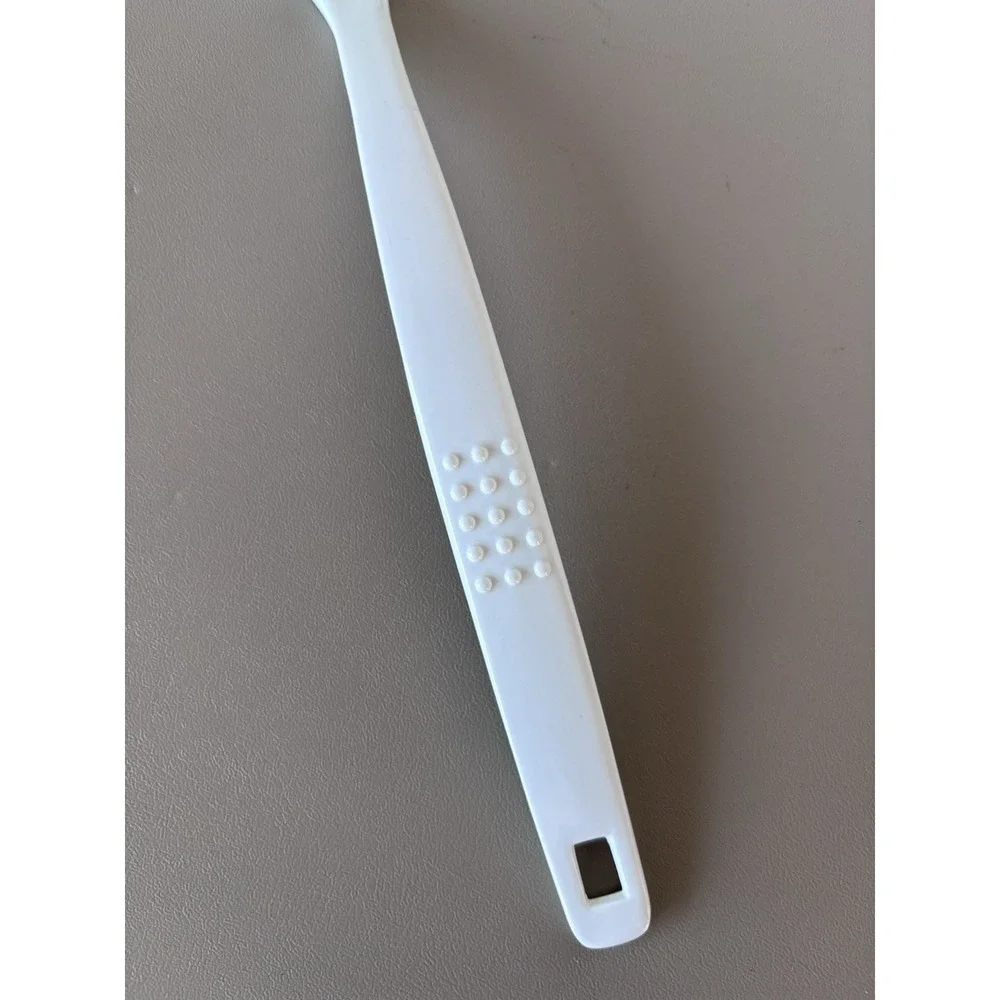 VTG Kamenstein Slotted Spoon Melamine‎ Serving Utencil Kitchen White